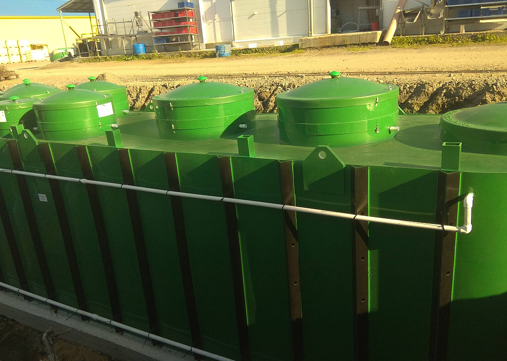 Промышленный сток - 100м3, Предприятие по выращиванию и переработке радужной форели, респ. Карелия